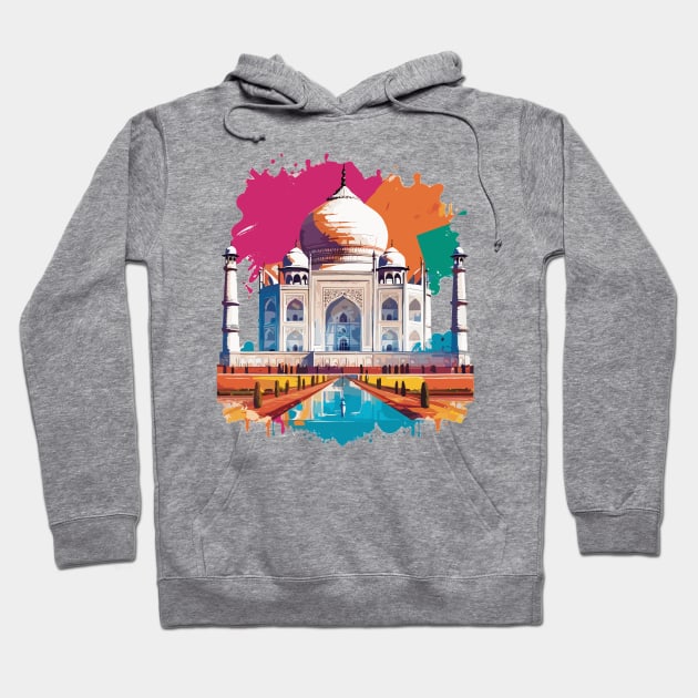 Taj Mahal Hoodie by remixer2020